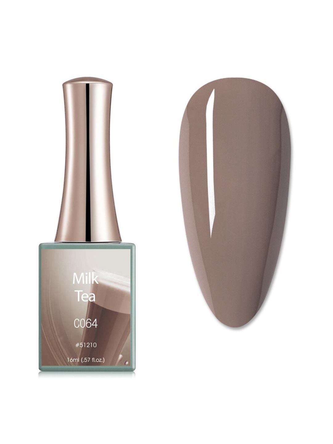 

CANNI Milk Tea Series Nail Gel Polish - C064, Brown