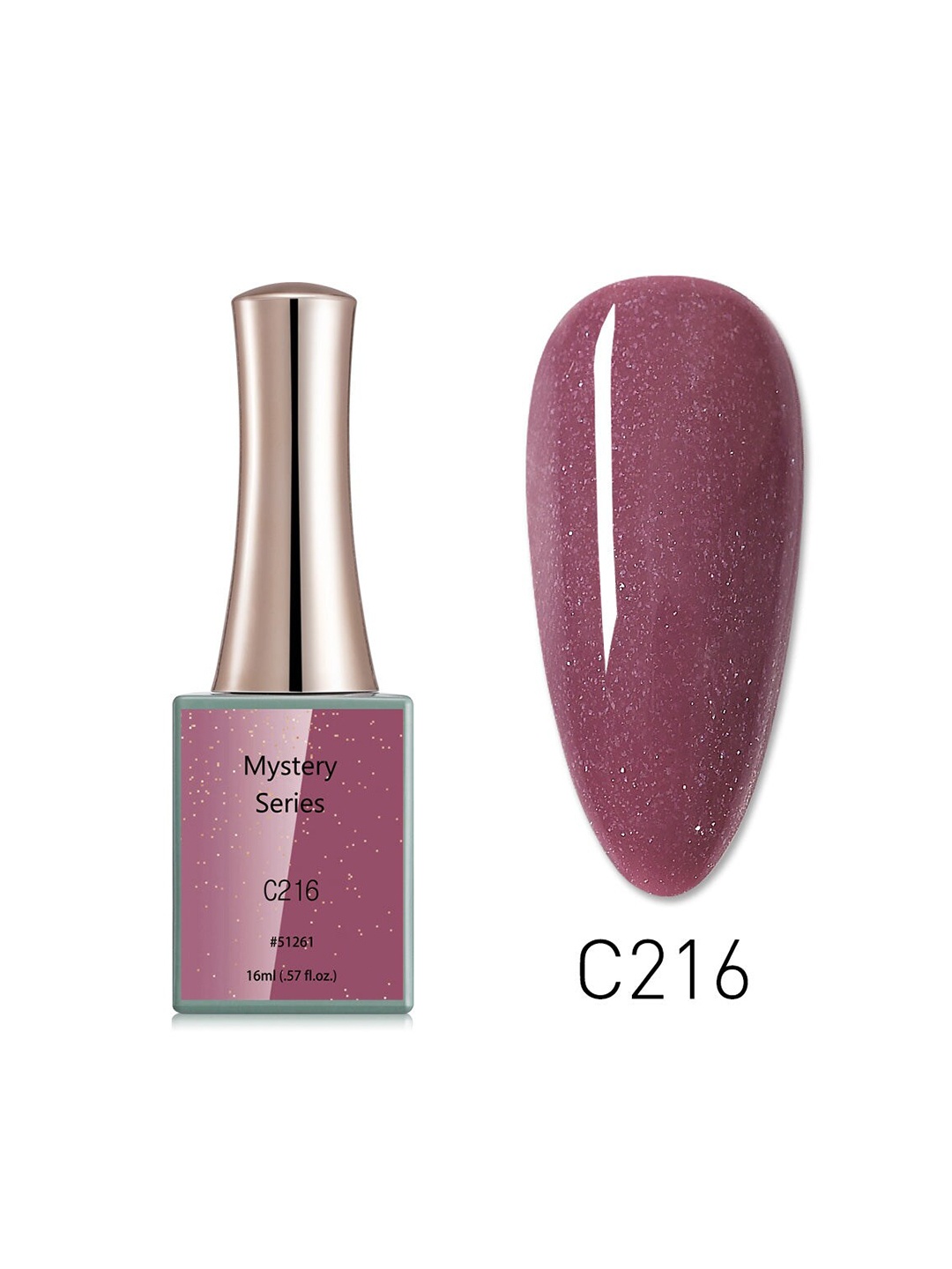 

CANNI Mystery Series UV Nail Gel Polish - C216, Maroon