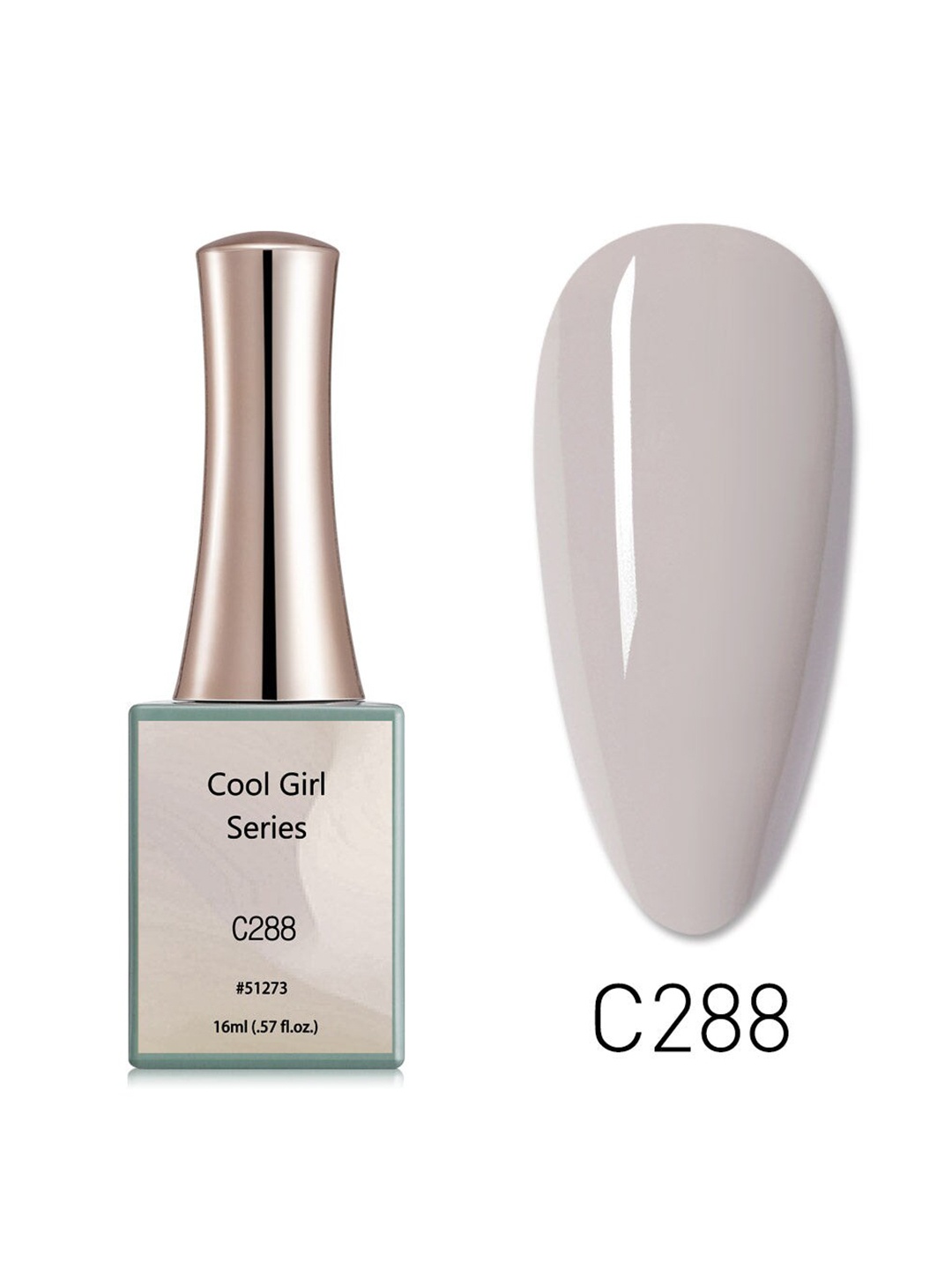 

CANNI Cool Girl Series UV Gel Nail Polish - C288, Grey