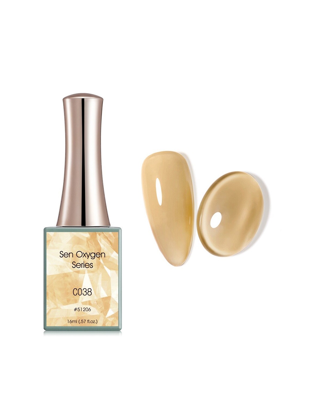 

CANNI Sen Oxygen Series UV Gel Nail Polish - C038, Nude