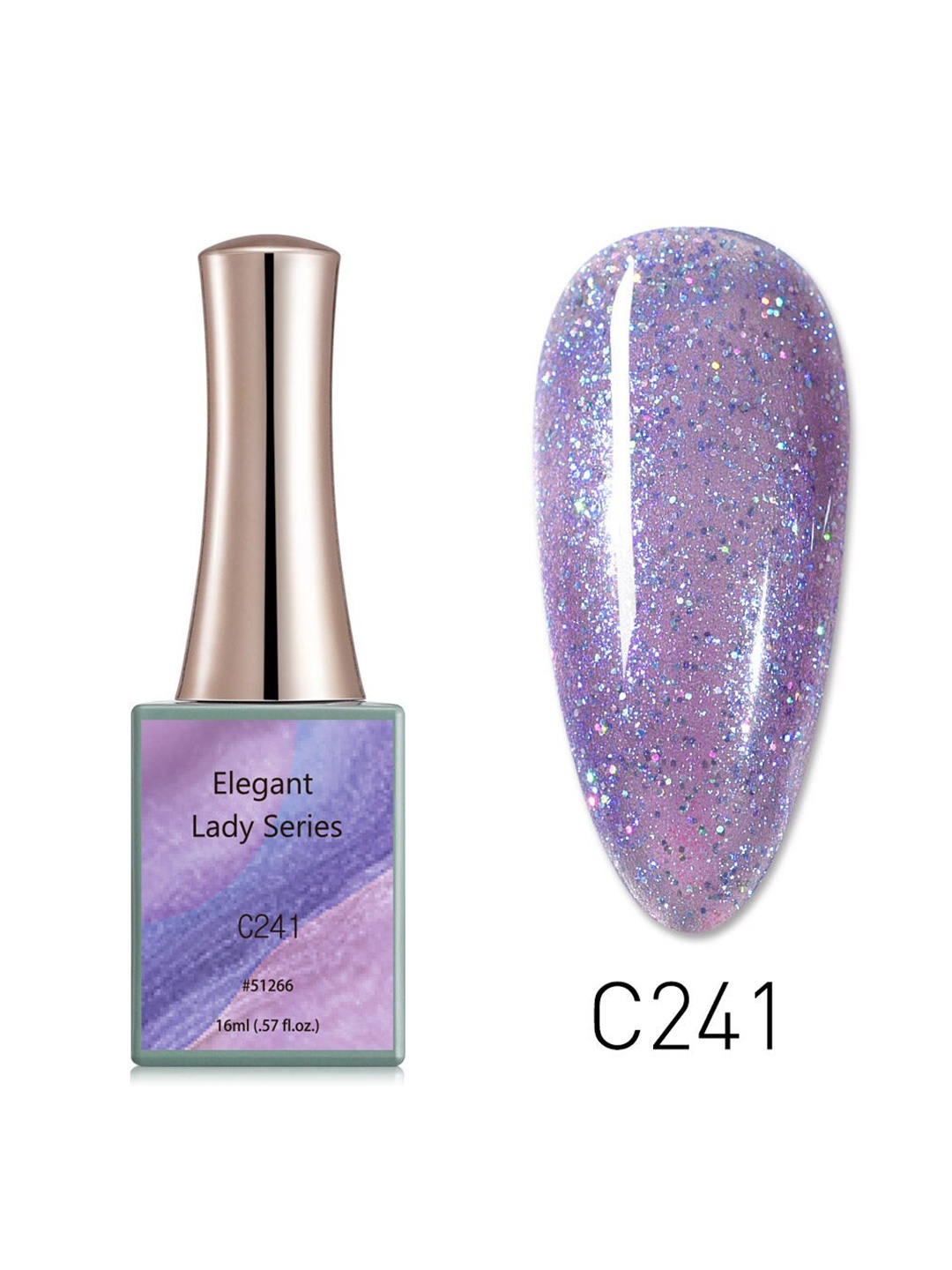 

CANNI Elegant Lady Series UV LED Gel Nail Polish - C241, Purple