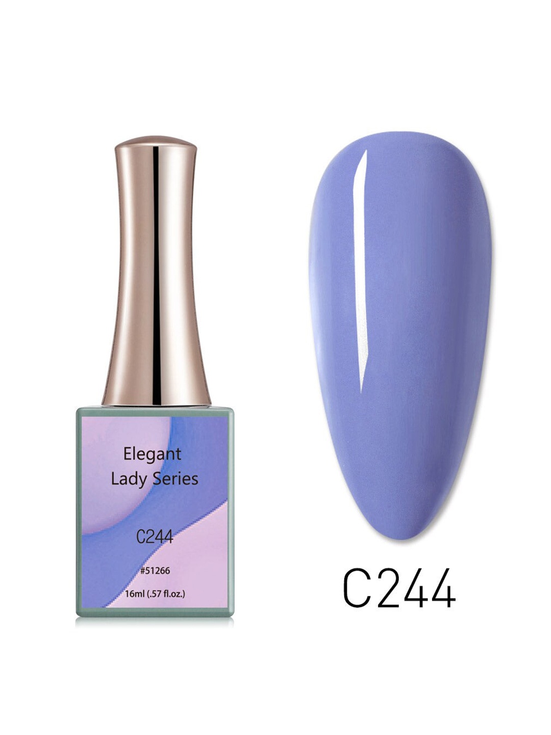 

CANNI Elegant Lady Series UV LED Gel Nail Polish - C244, Purple