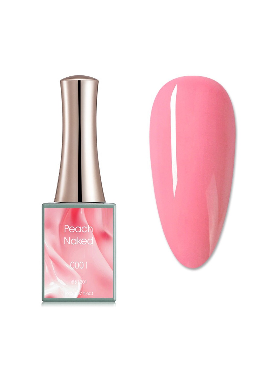 

CANNI Peach Naked UV LED Gel Nail Polish - C001, Pink