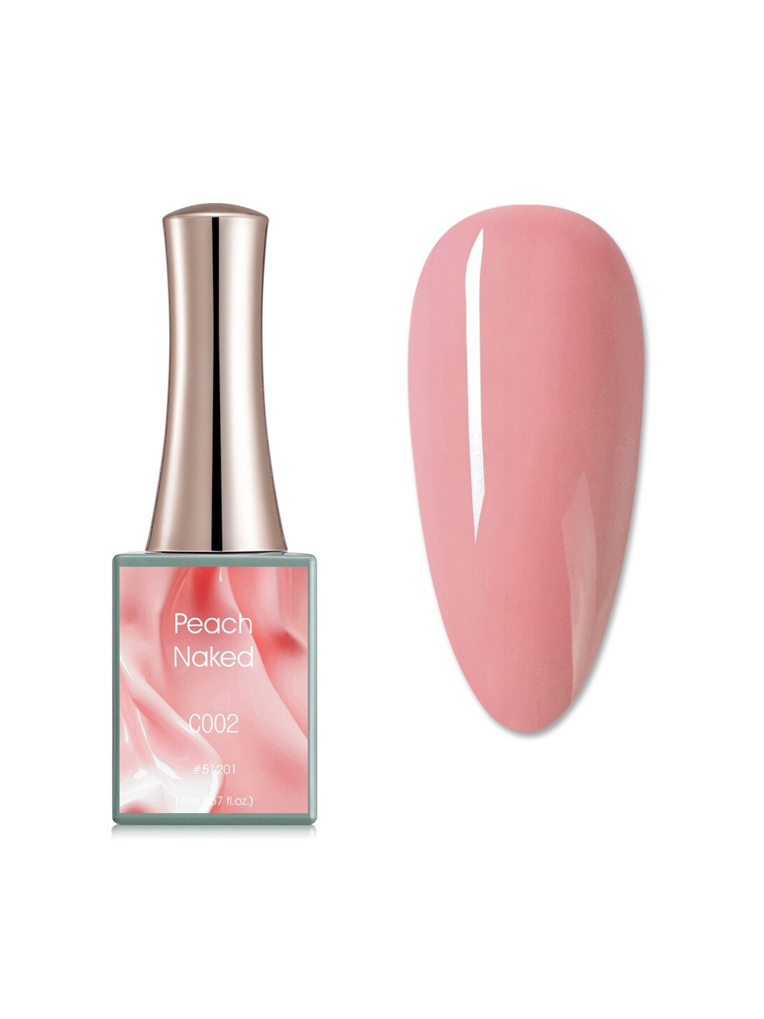 

CANNI Peach Naked UV LED Gel Nail Polish - C002, Pink