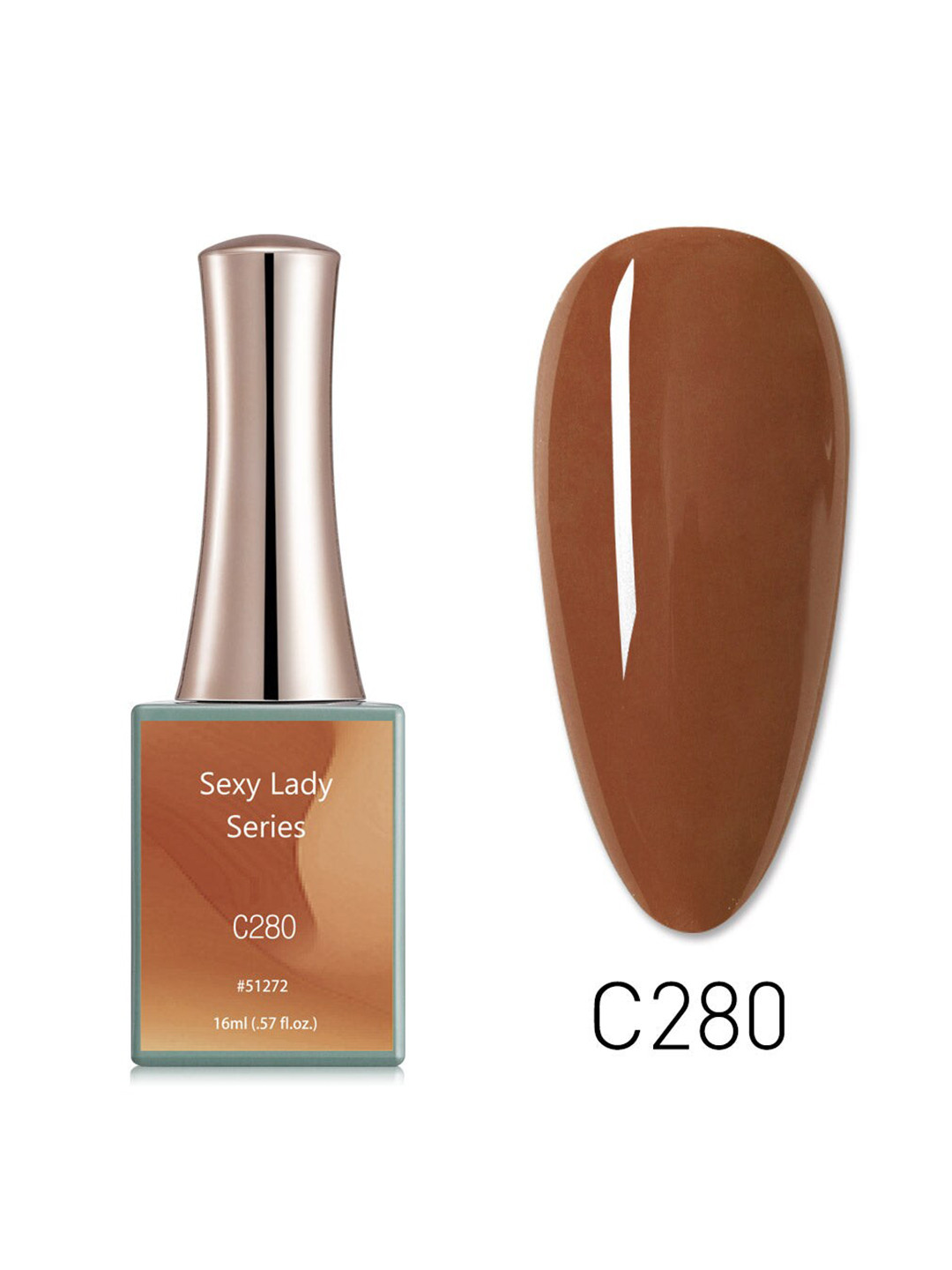 

CANNI Sexy Lady Series UV LED Gel Nail Polish - C280, Brown