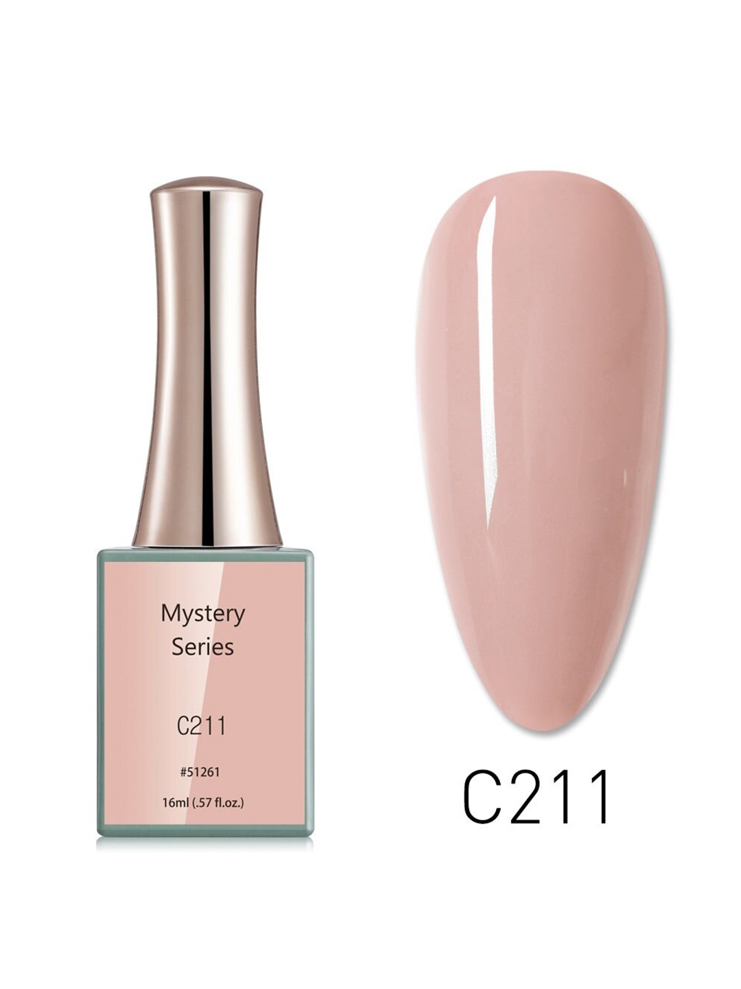 

CANNI Mystery Series UV LED Gel Nail Polish - C211, Peach