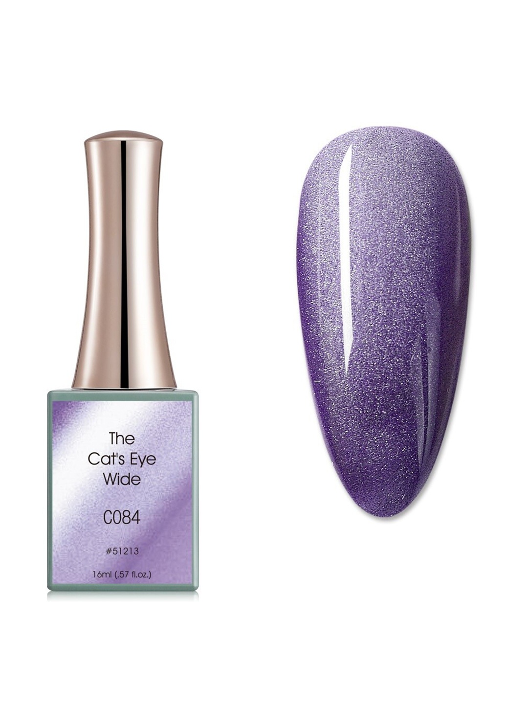 

CANNI Cat Eye Wide Series Nail Gel Polish - C084 16 ml, Multi
