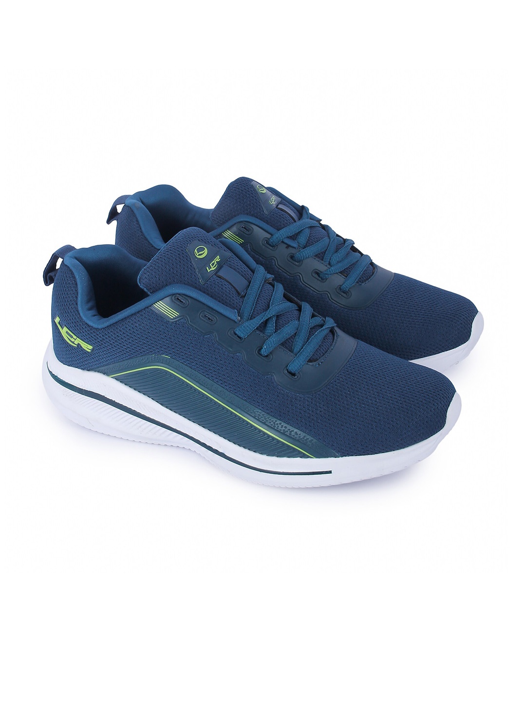 Lancer Men Blue Textile Running Non-Marking Shoes