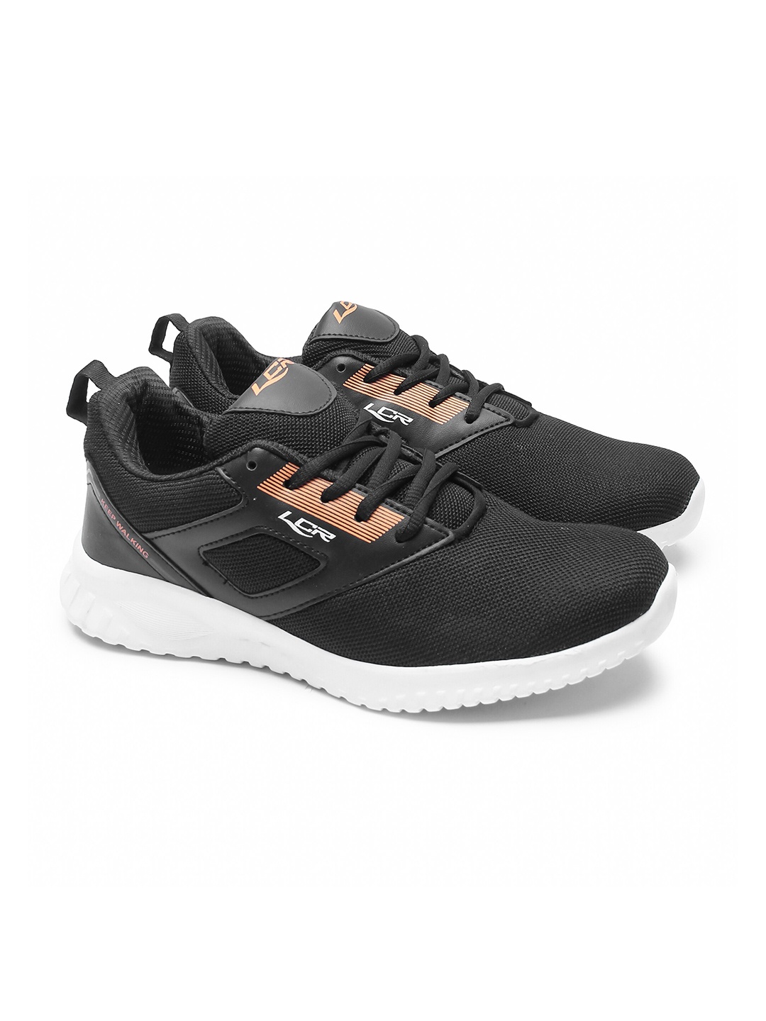 

Lancer Men Black INDUS-267 Regular Running Shoes