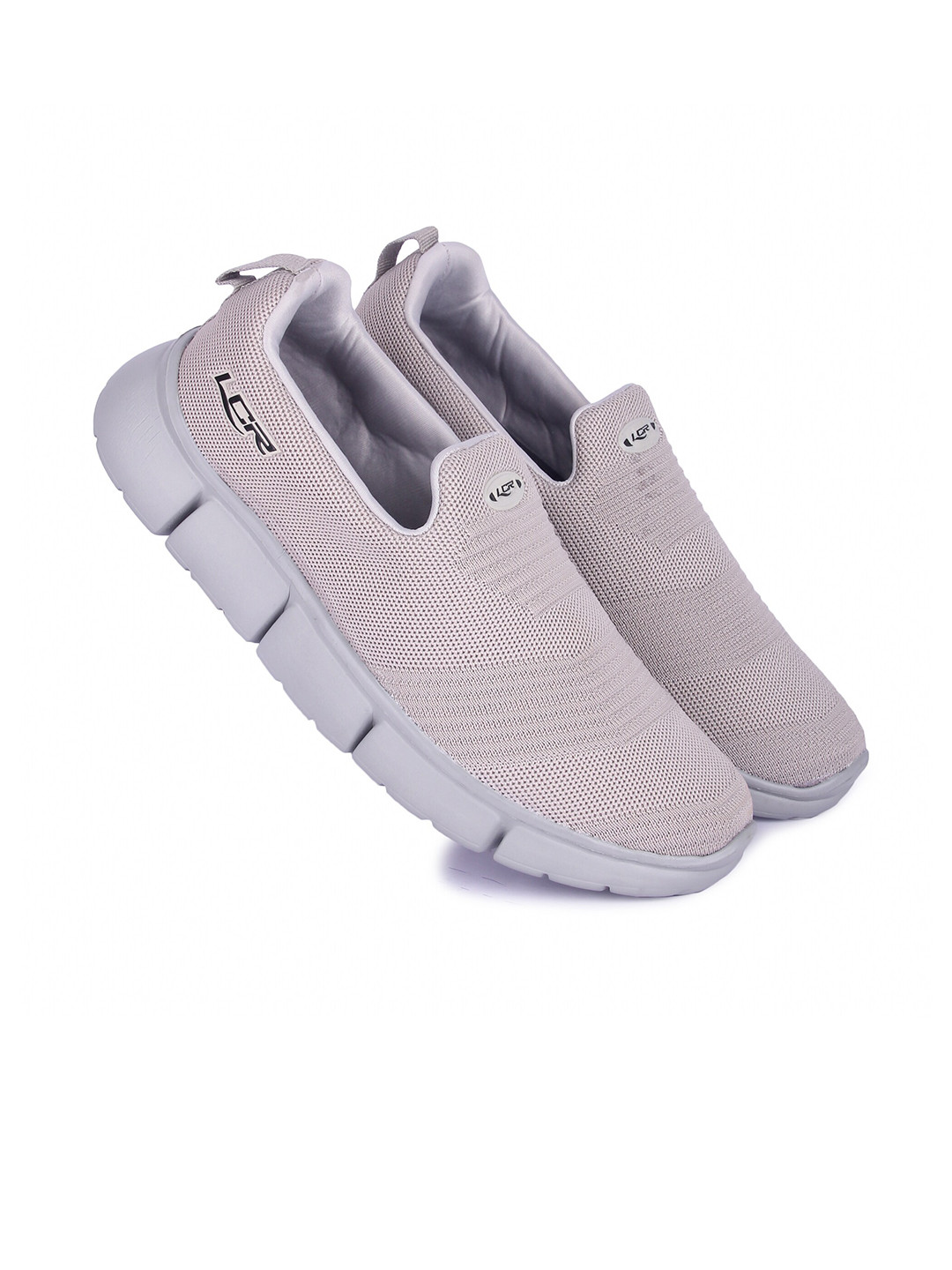 

Lancer Men Grey Textile Running Non-Marking Shoes