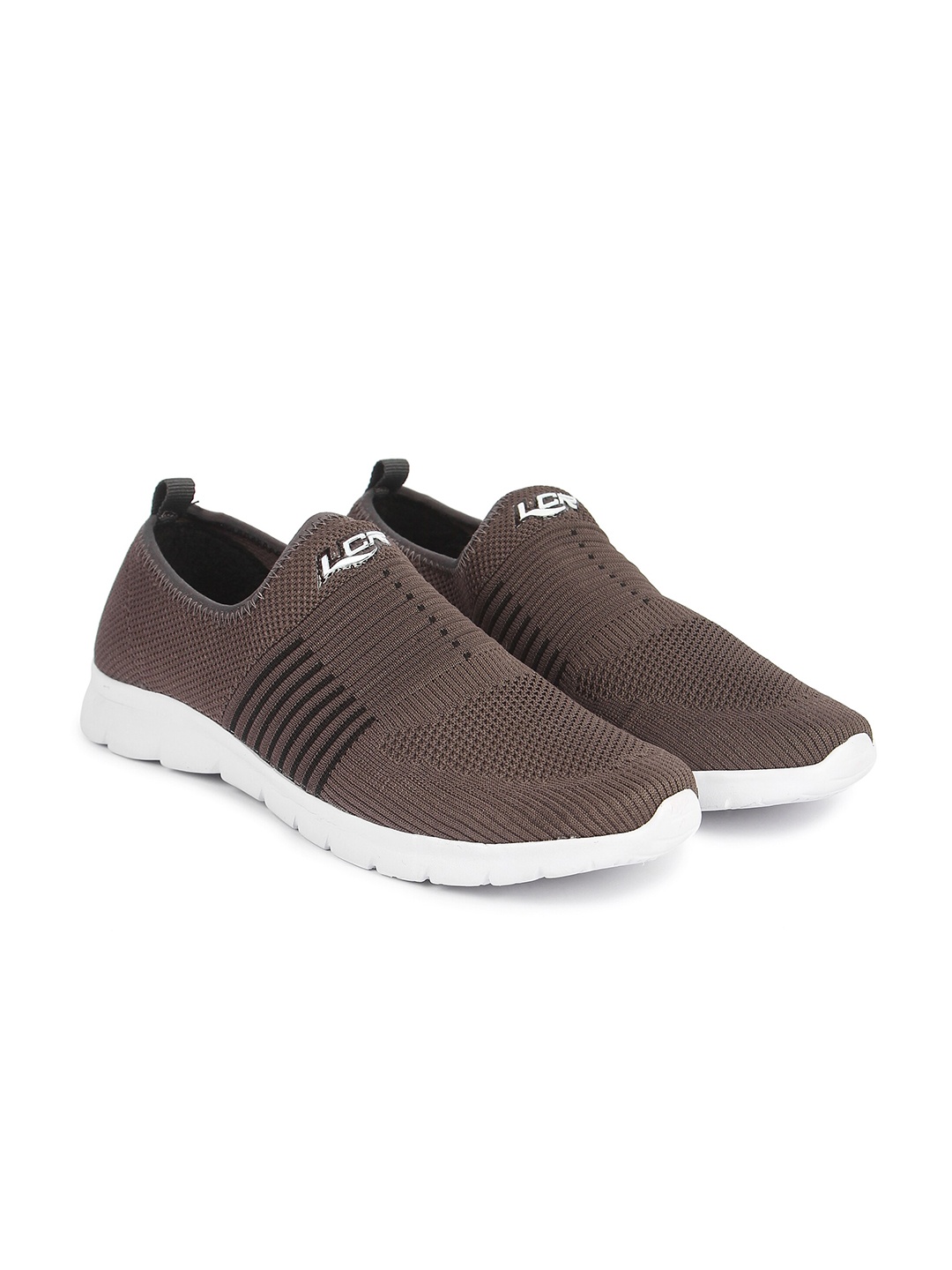 

Lancer Men Brown HUMMER-601 Regular Flyknit Running Shoes