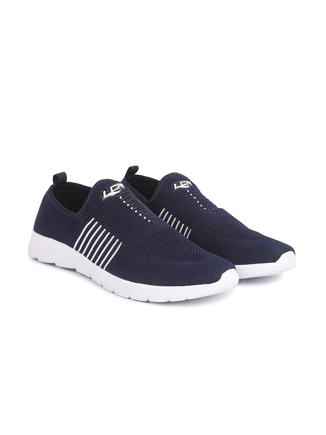 

Lancer Men Navy Blue Regular HUMMER-601NBL Flyknit Running Shoes