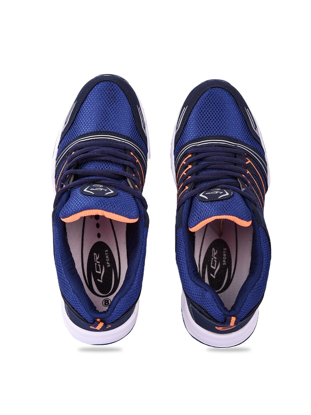

Lancer Men Navy Blue Textile Running Non-Marking Shoes