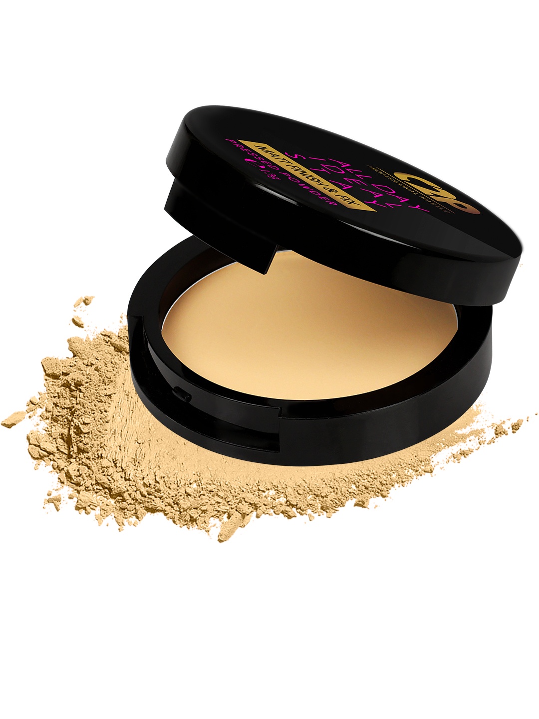 

C2P PROFESSIONAL MAKEUP All Day Ideal Stay Matte Finish & Fix Compact - Marble 07, Beige