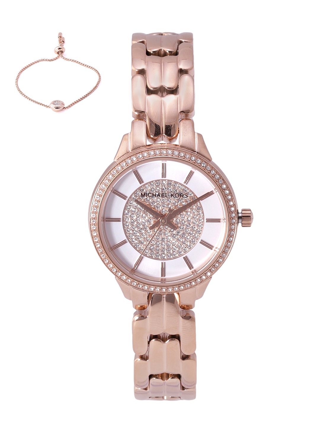 

Michael Kors Women Watch Gift Set, White