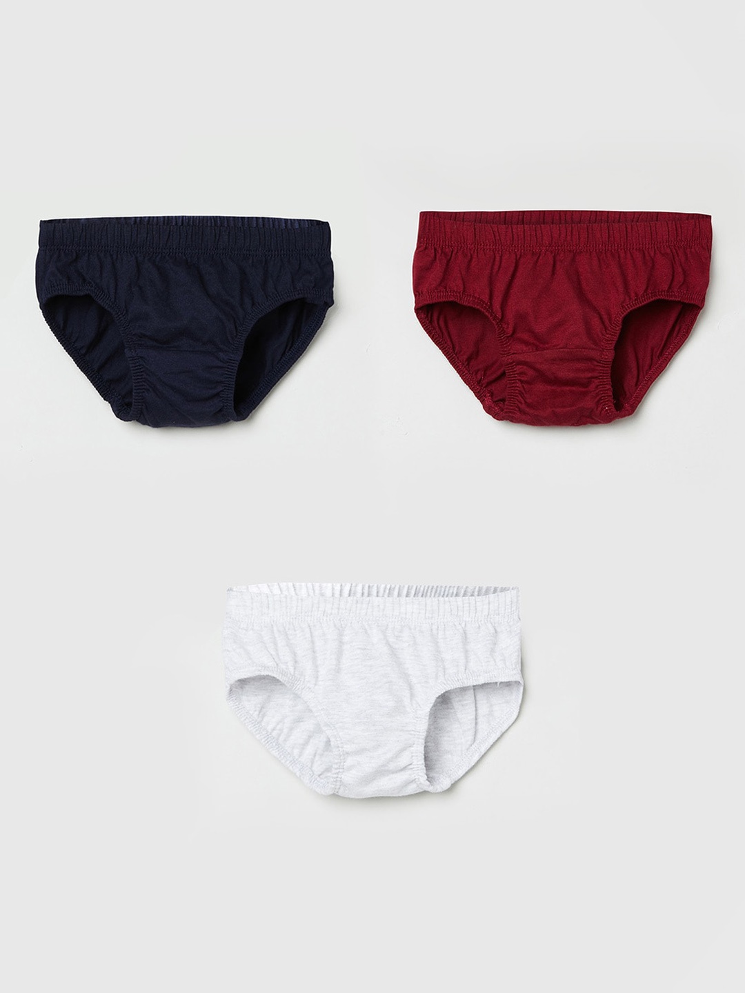 

max Boys Pack of 3 Assorted Basic Briefs, Multi