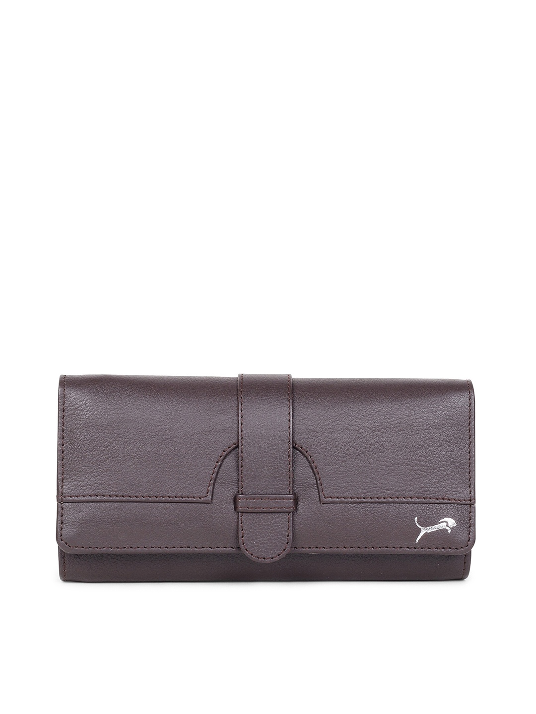 

WILD EDGE Women Brown Leather Envelope