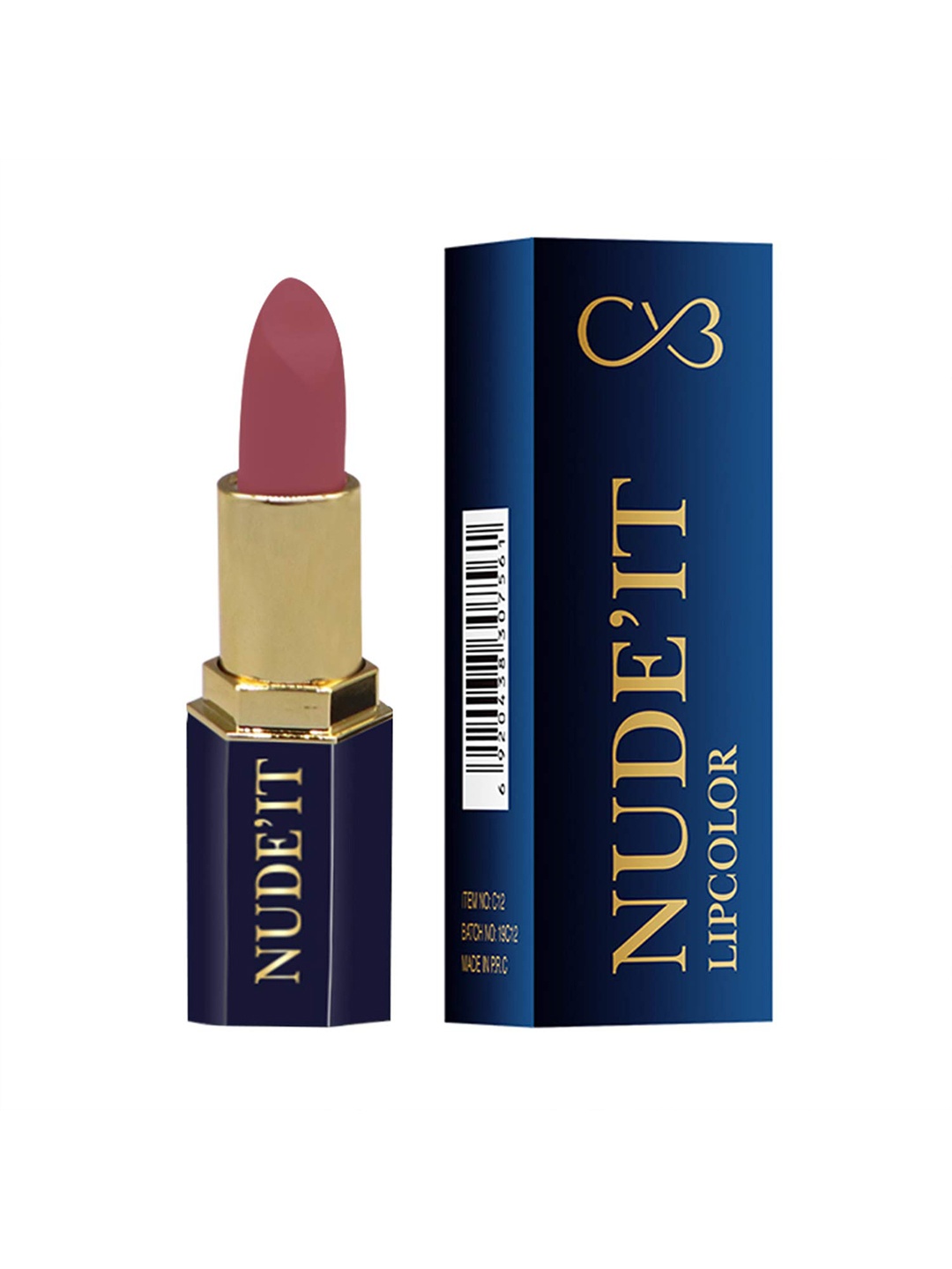 

CVB Long-Lasting Coverage Nude It Lipcolor - Blush 206, Mauve