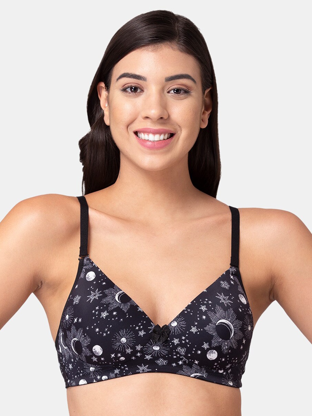 

Tweens Multicoloured Graphic Bra Lightly Padded, Multi