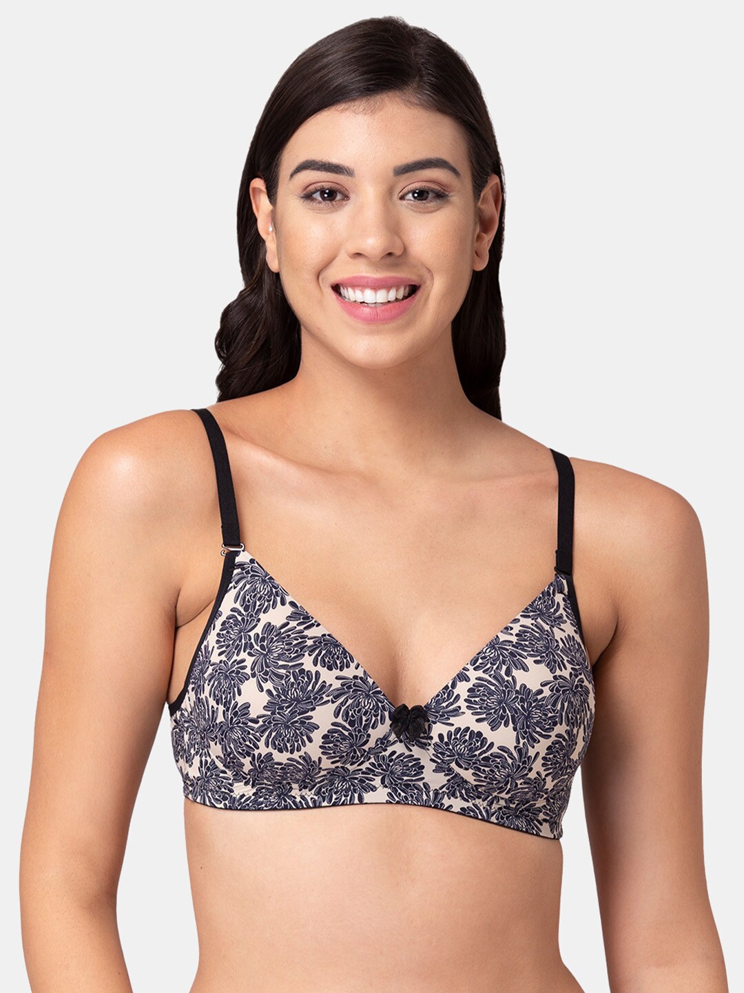 

Tweens Blue & White Floral Lightly Padded Bra