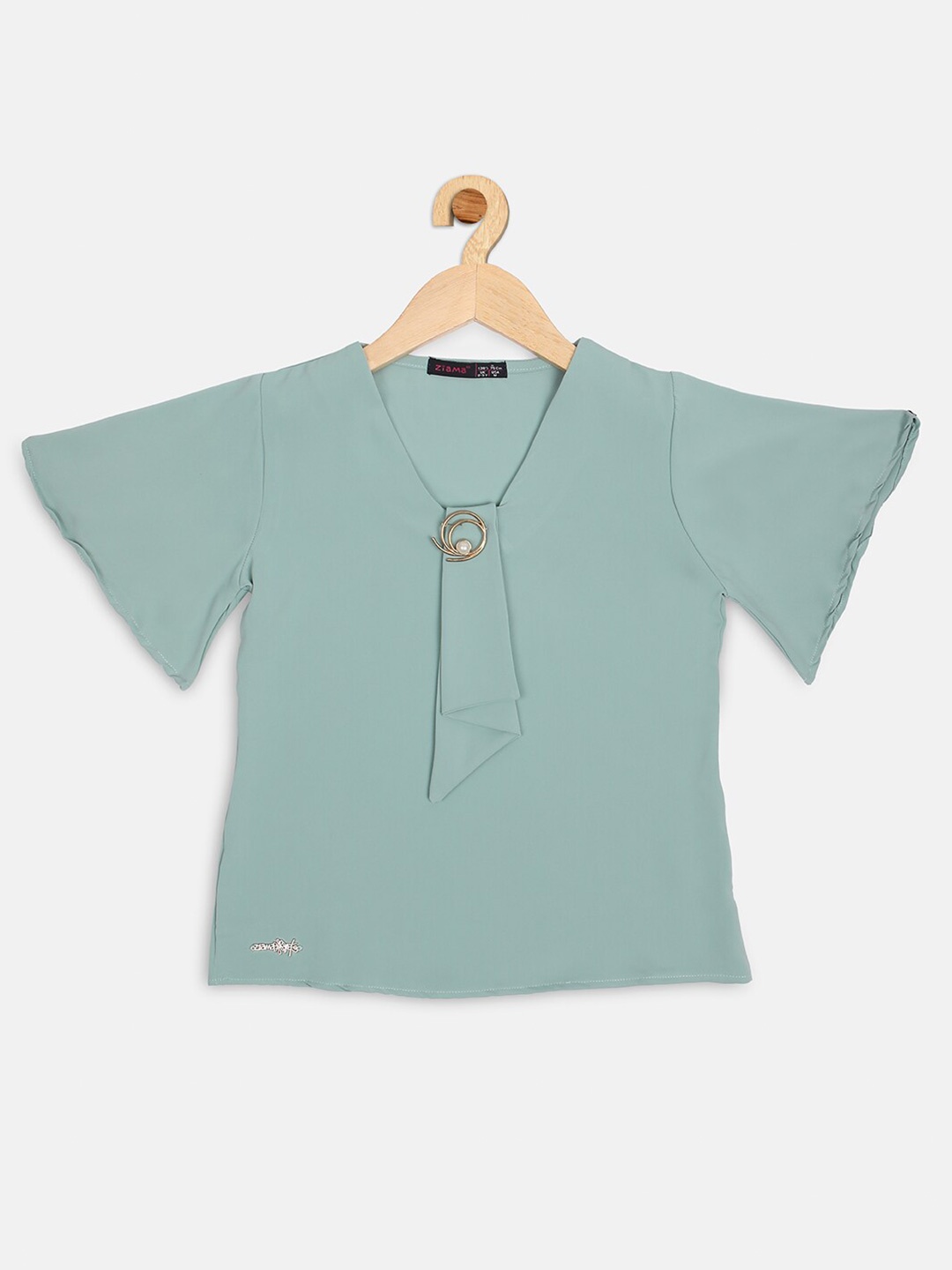 

Ziama Girls Sea Green Top