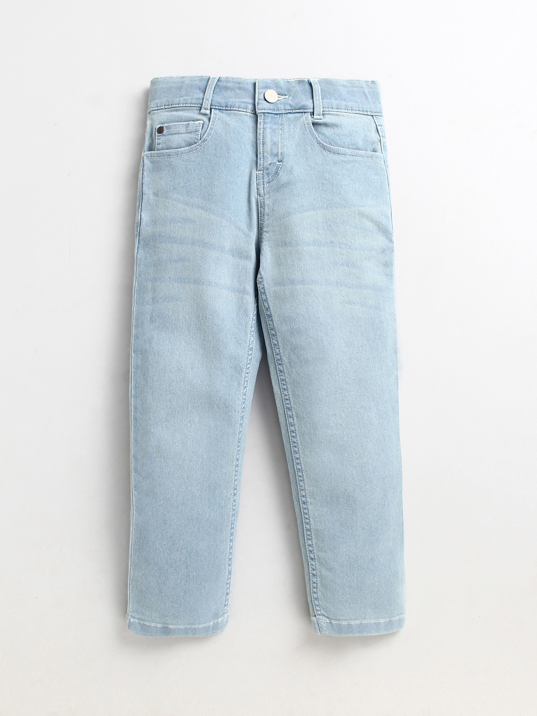 

Cherry Crumble Boys Blue Light Fade Regular Fit Jeans