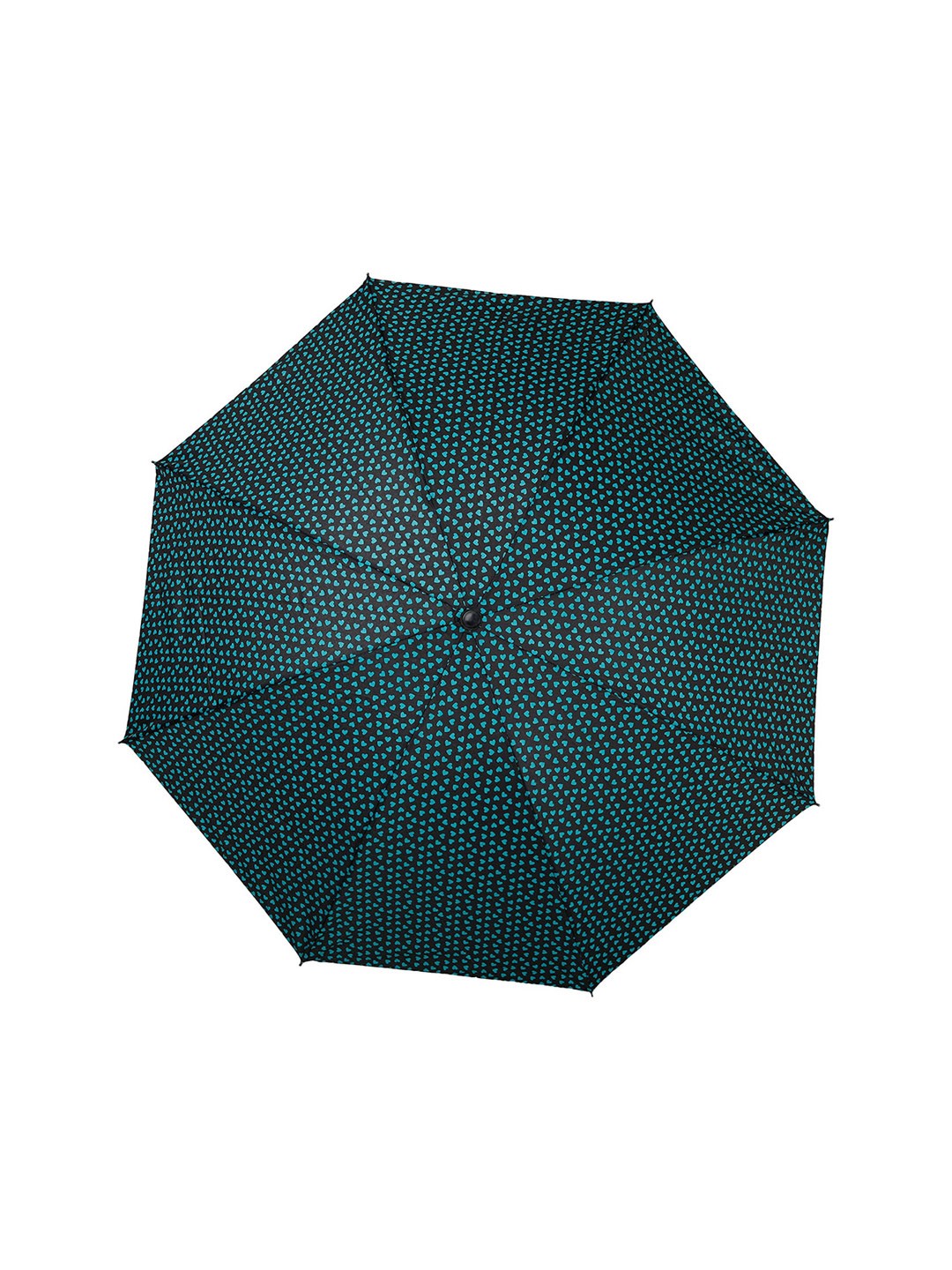 

LOOM LEGACY Blue & Black Printed 3-Fold Umbrella