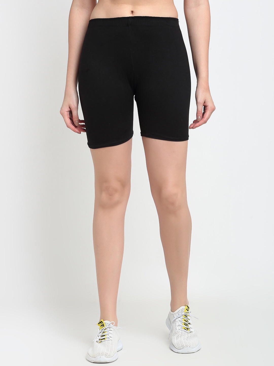 

Jinfo Women Black Cycling Sports Shorts