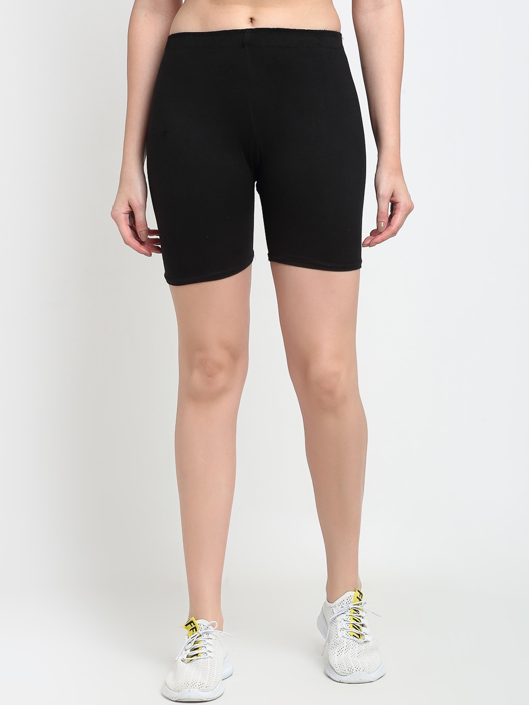 

Jinfo Women Black Cycling Sports Shorts