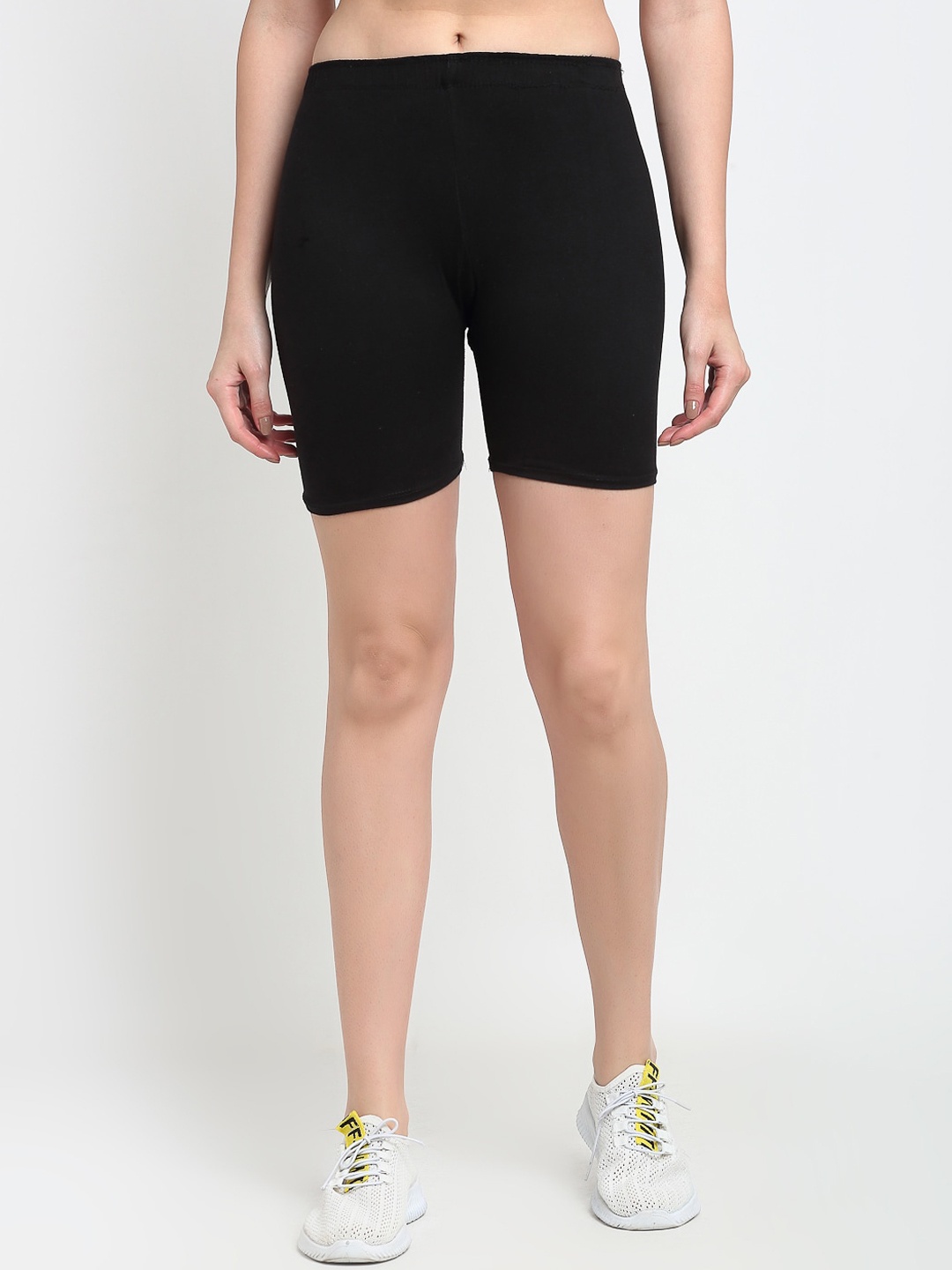 

Jinfo Women Black Cycling Sports Shorts