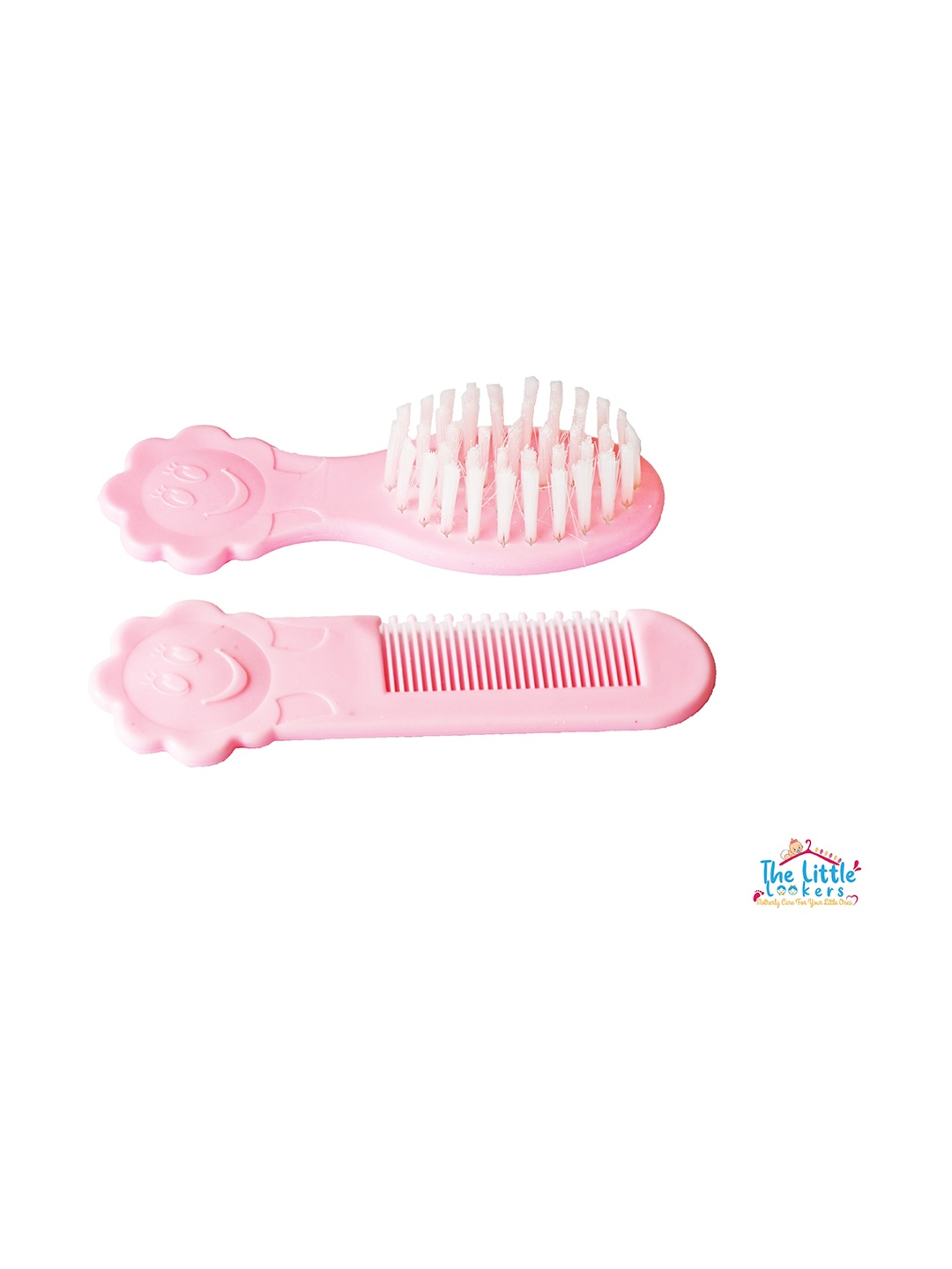 

The Little Lookers Kids Pink Grooming Comb & Brush Set