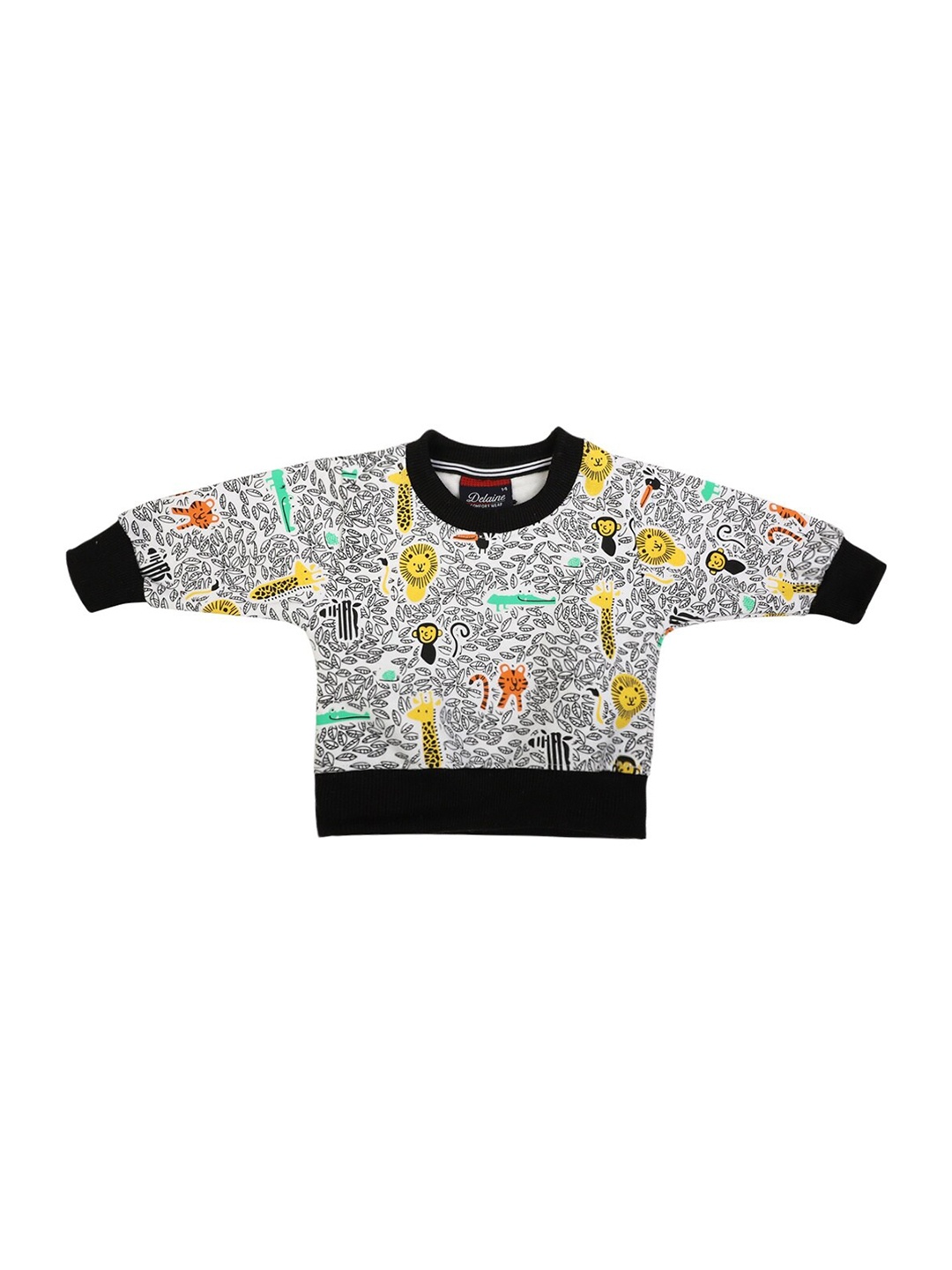 

V-Mart Kids White Printed T-shirt
