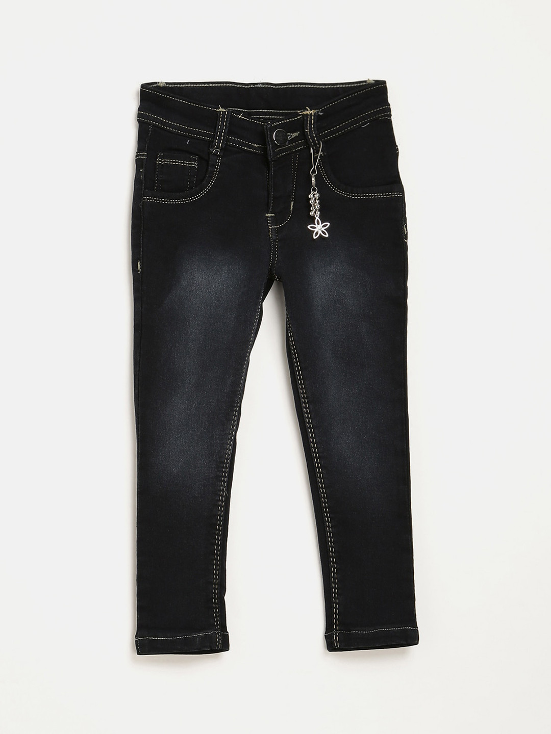 

V2 Value & Variety Girls Black Jeans