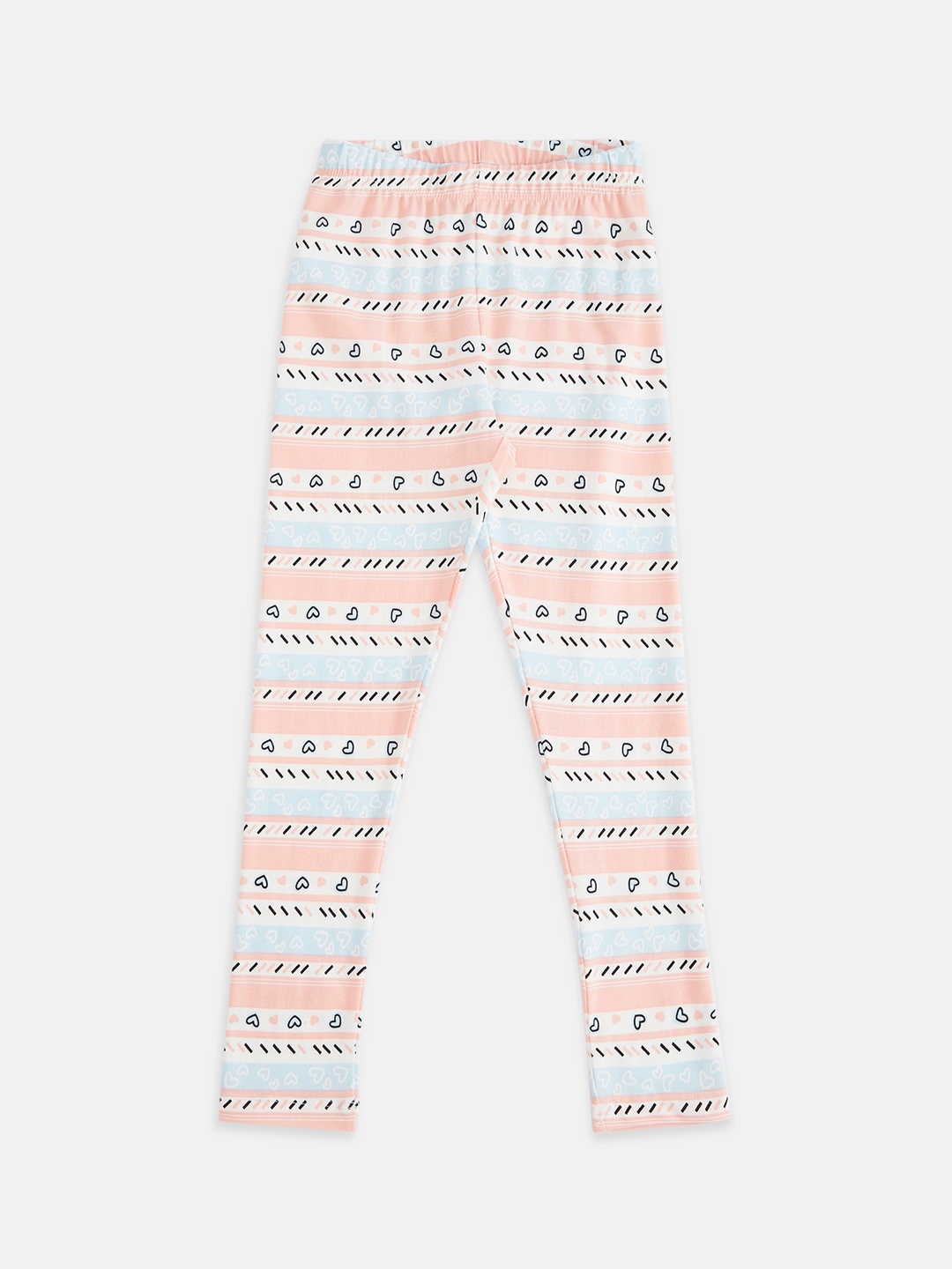 

Pantaloons Junior Girls Off White Printed Ankle-Length Leggings