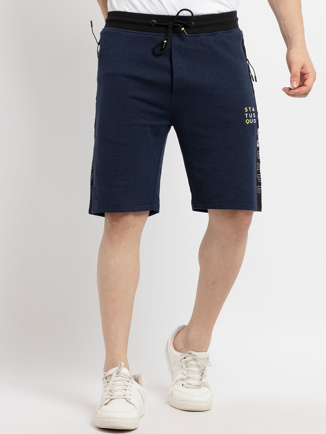 

Status Quo Men Blue Regular Shorts