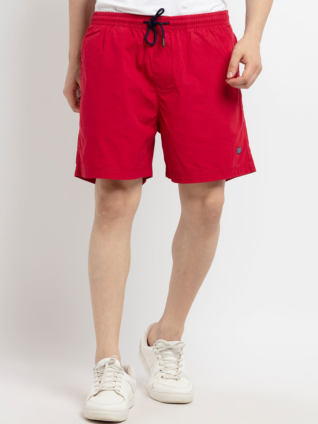 

Status Quo Men Red Regular Shorts
