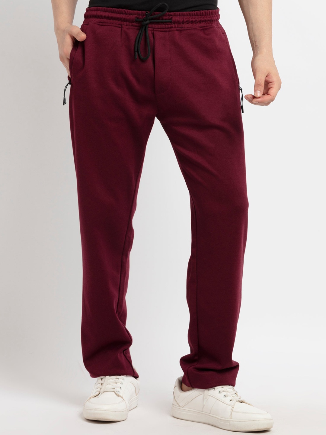 

Status Quo Men Burgundy Track Pants