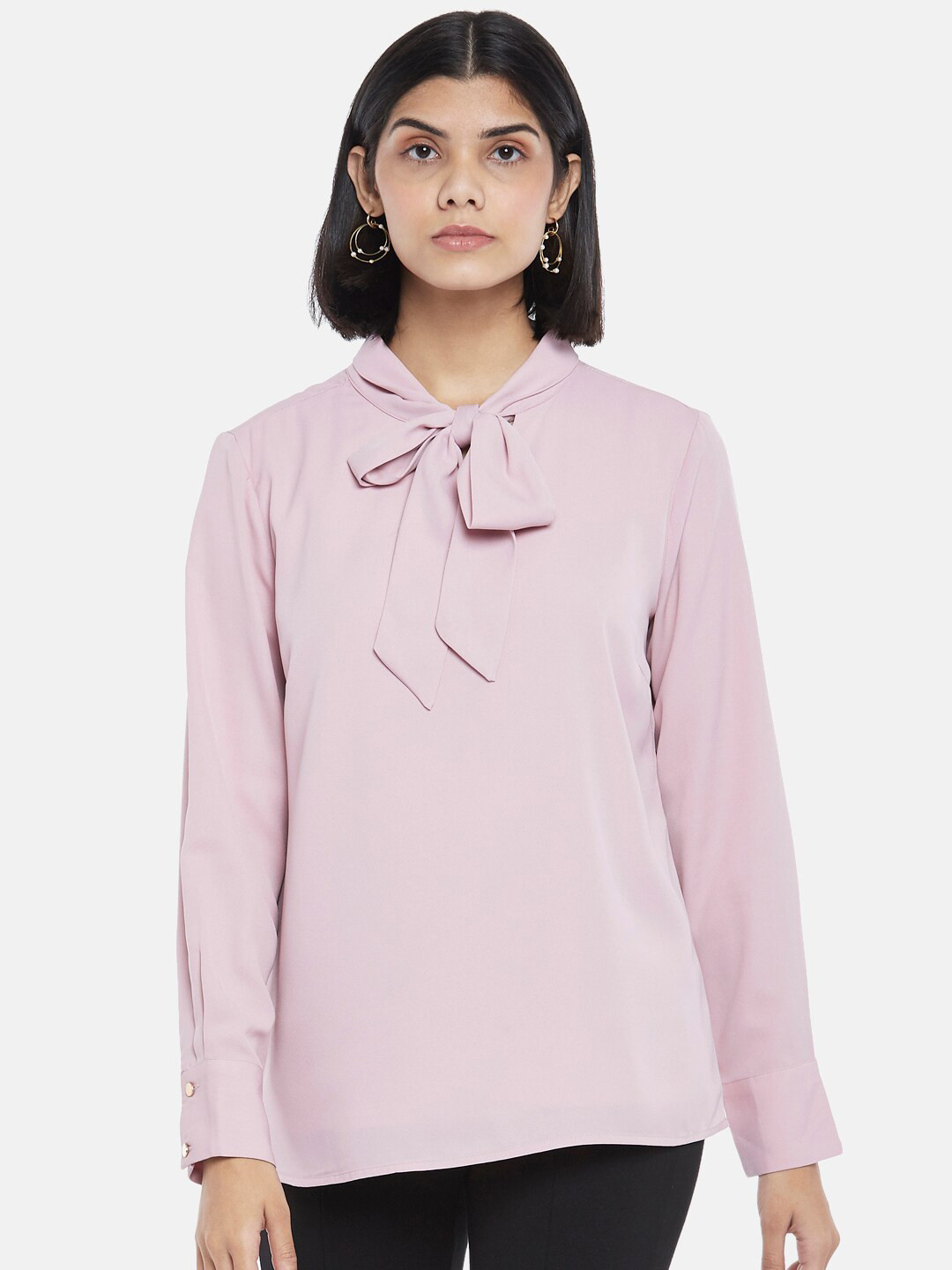 

Annabelle by Pantaloons Lavender Shirt Style Top
