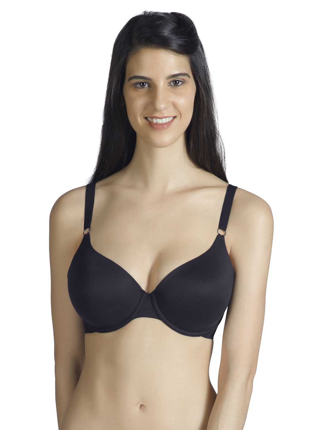 

Amante Black Full-Coverage T-shirt Bra BRA10430