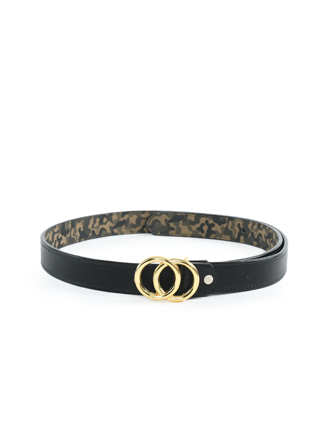 

Kastner Women Black Solid PU Belt