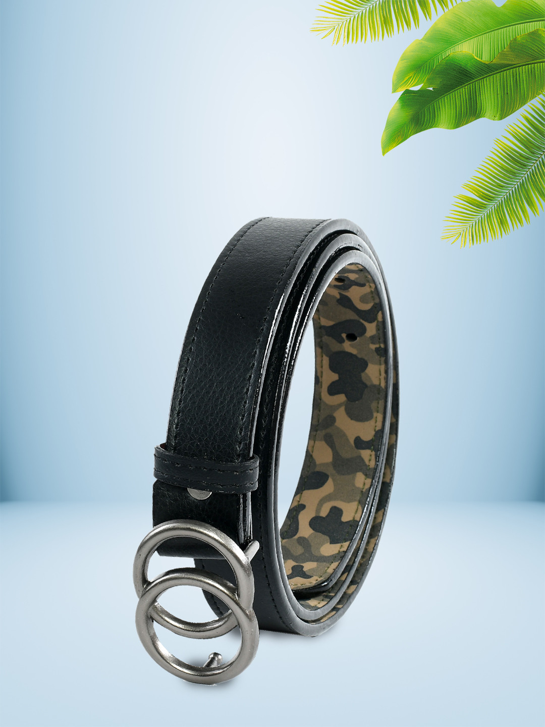 

Kastner Women Black Solid PU Belt