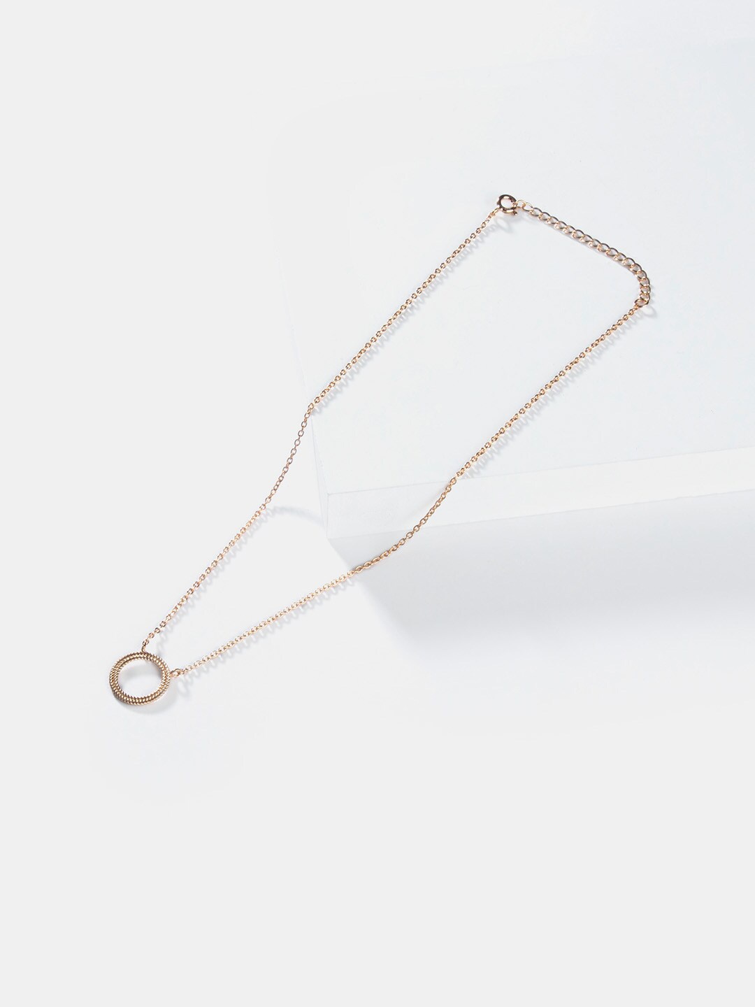 SHAYA Silver-Toned Gold-Plated Necklace