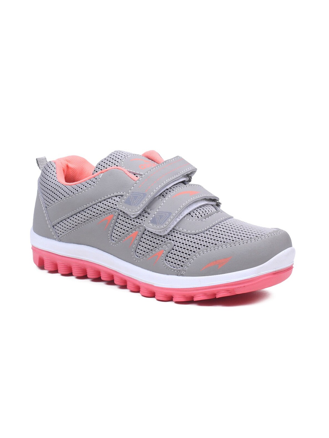 ASIAN Women Grey Mesh Running Shoes