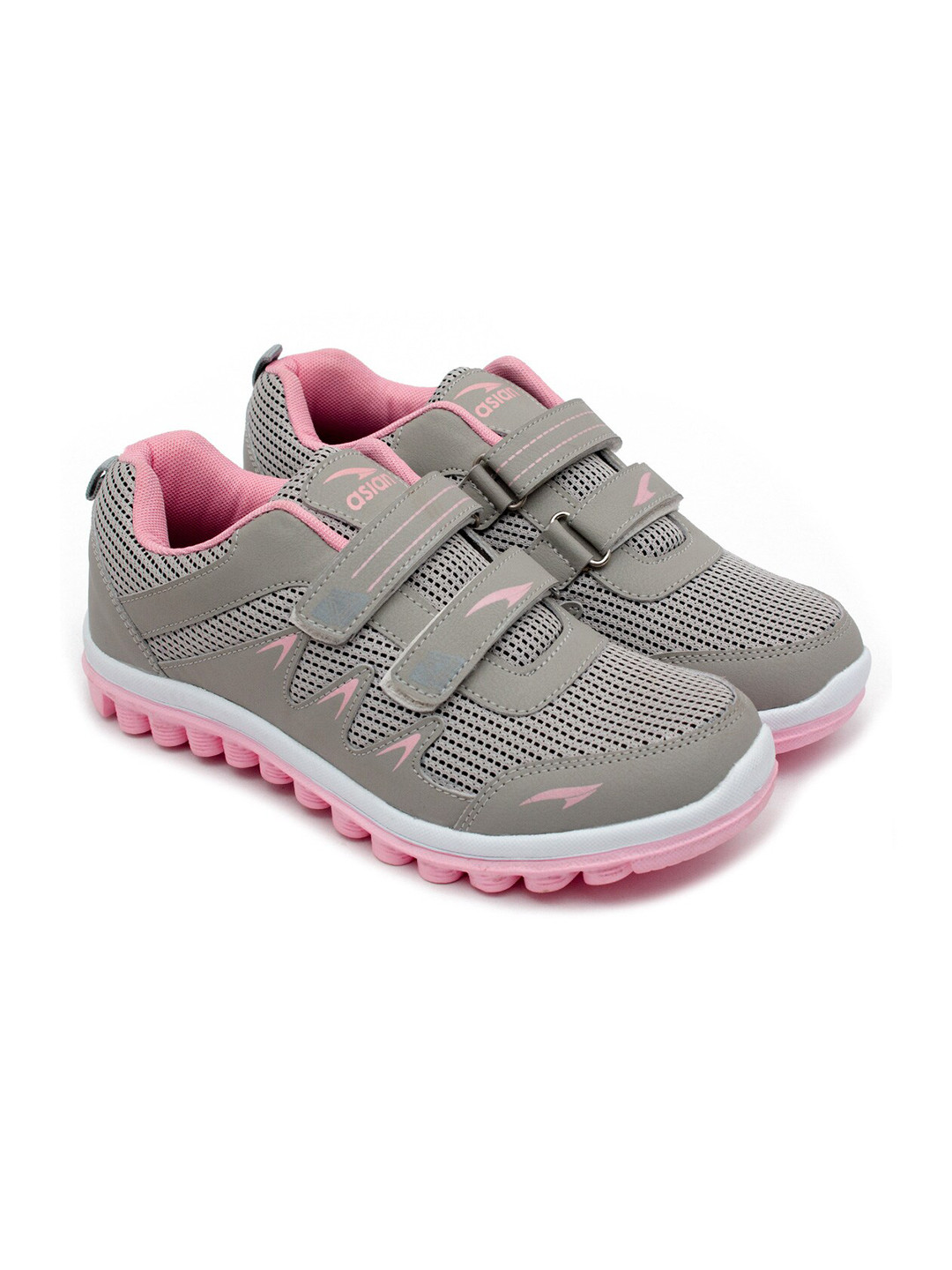 

ASIAN Women Grey Mesh Running Shoes
