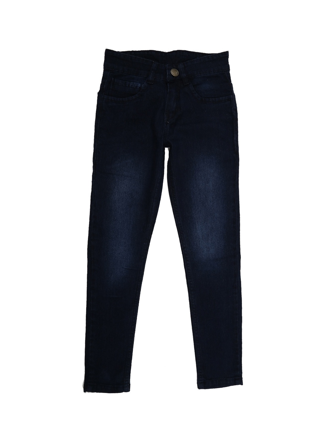 

V-Mart Boys Navy Blue Light Fade Stretchable Jeans