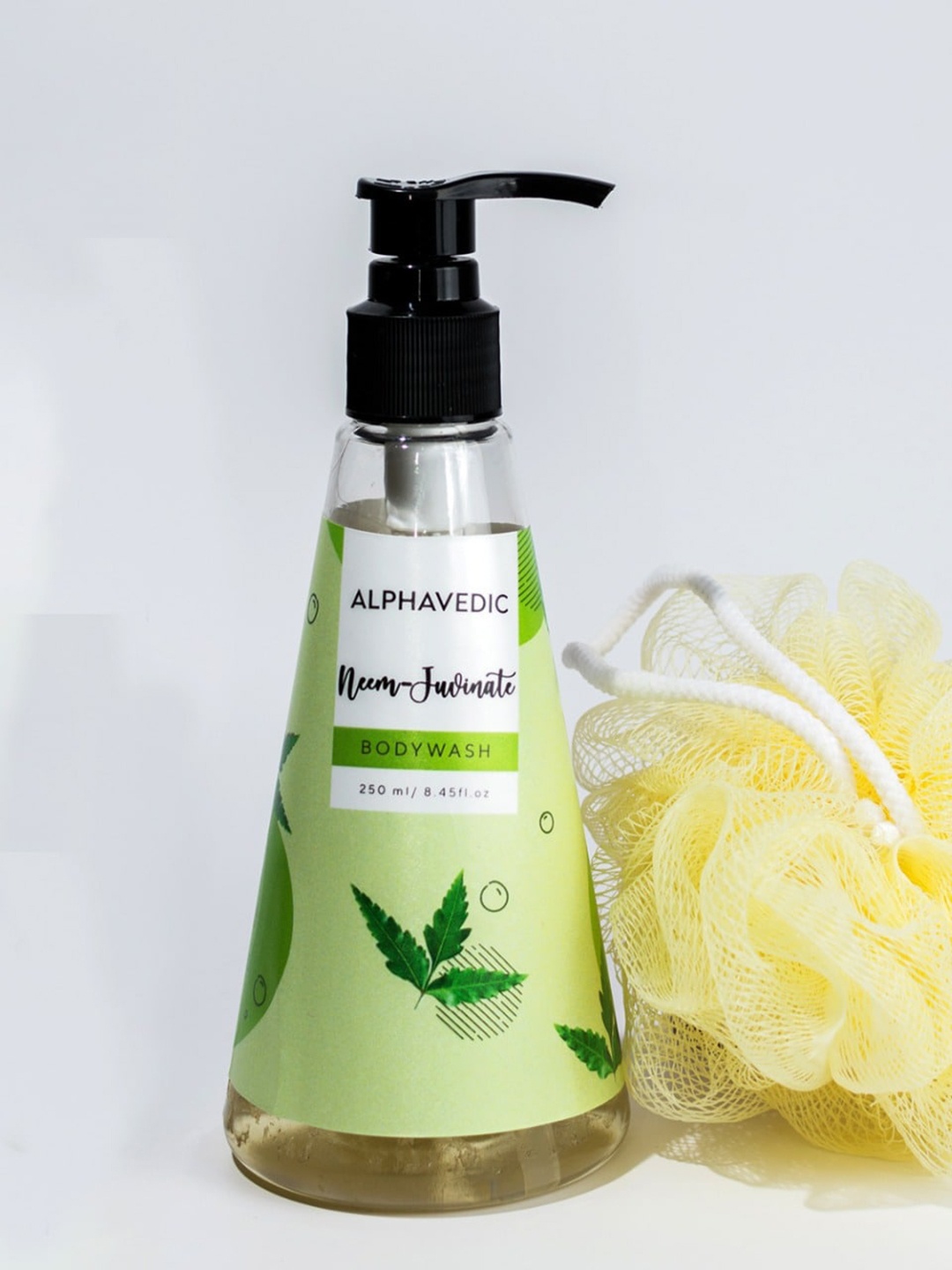 

ALPHAVEDIC Neem Juvinate Body Wash with Aloe Vera & Vitamin E 250 ml, Green