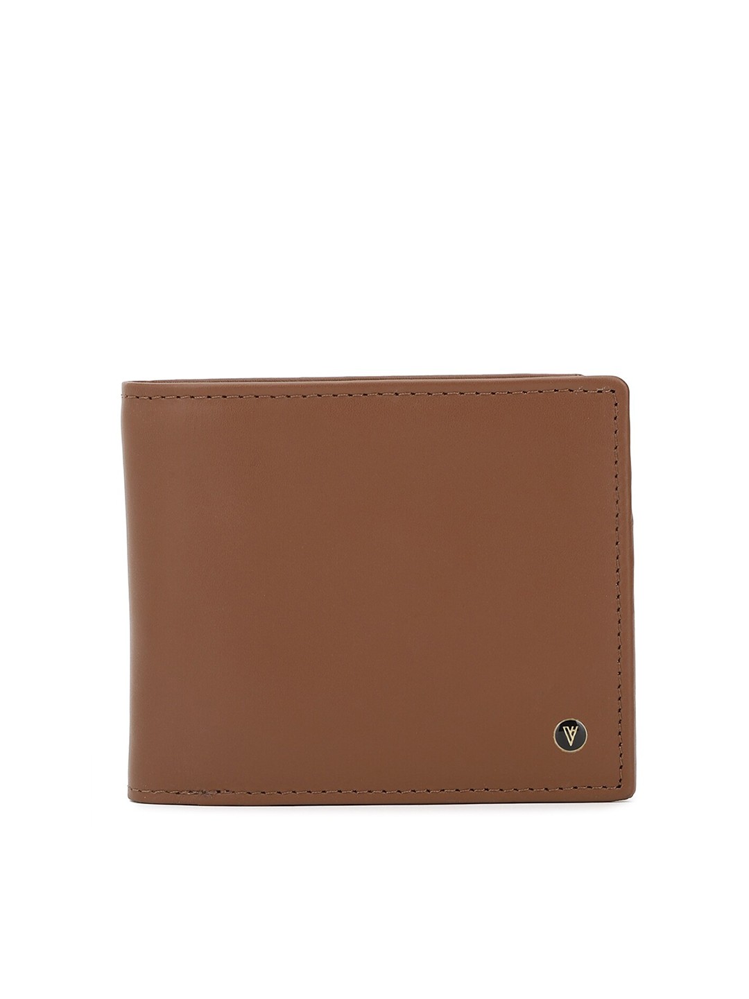 

Van Heusen Men Brown Leather Two Fold Wallet
