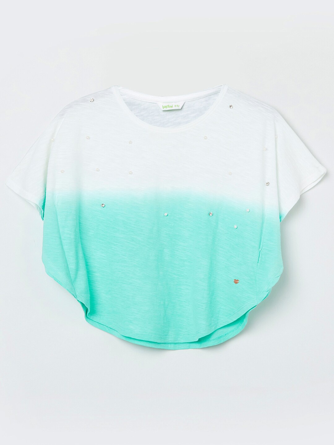 

Bossini White Ombre Extended Sleeves Cape Top
