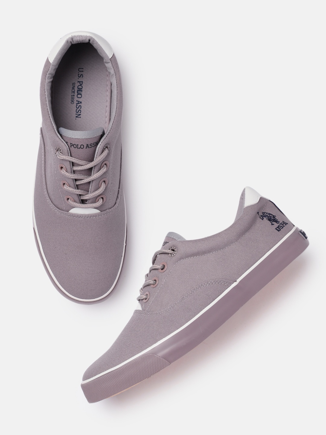 

U S Polo Assn Men Grey BRENTT 2.0 Sneakers