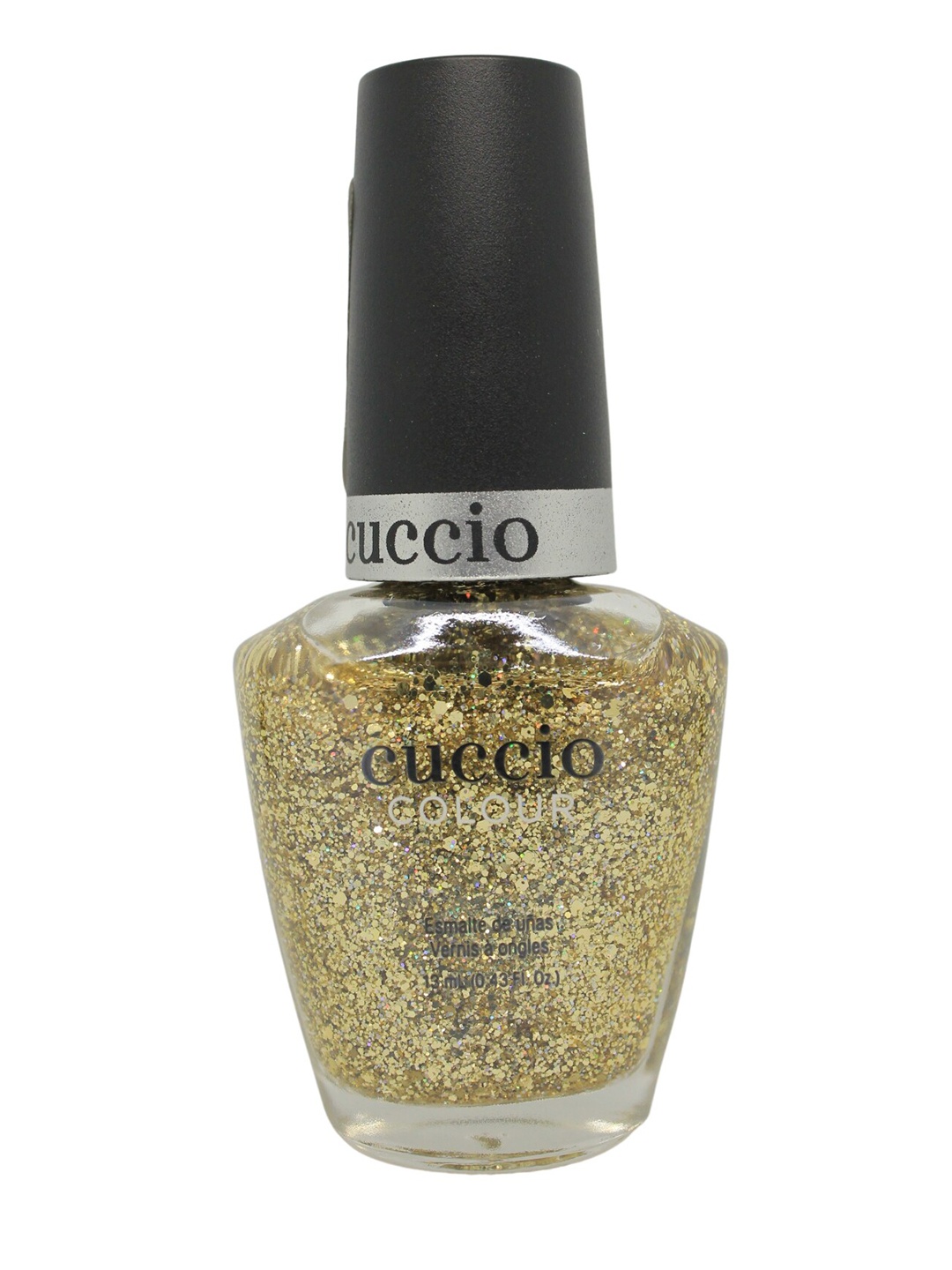 

Cuccio Colour Nail Polish - Straighten Your Crown, Gold
